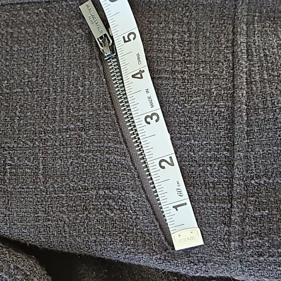 Karl Lagerfeld XL Black short blazer: frayed edges, zipper. EUC. - Picture 9 of 15